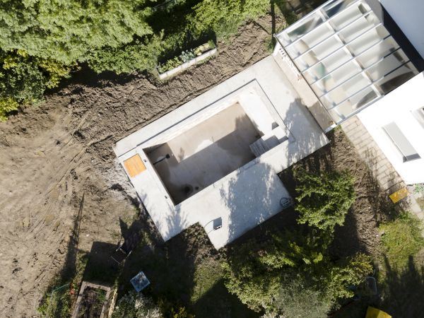 Pool Area Grading in Portland