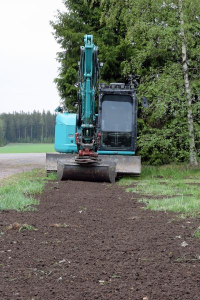 Backhoe Grading in Portland