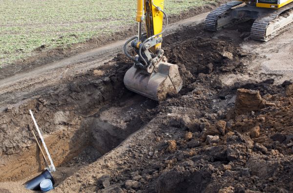 Backhoe Trenching in Portland