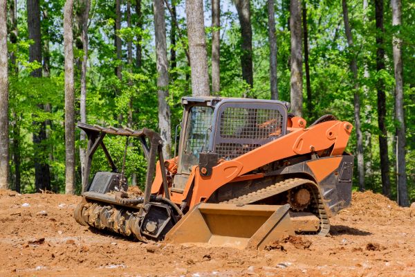 Bulldozer Land Leveling in Portland
