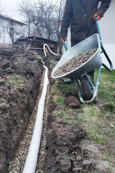 Drain Trenching in Portland