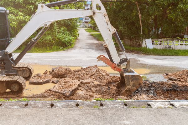 Cost of Water Line Excavation in Portland
