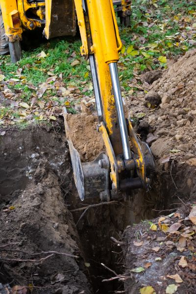 Sewer Tank Excavation in Portland