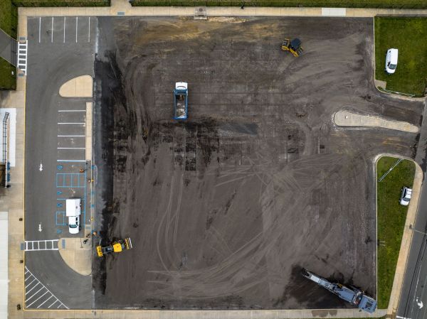 Parking Lot Excavation in Portland
