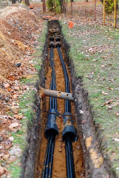 Electrical Line Excavation in Portland